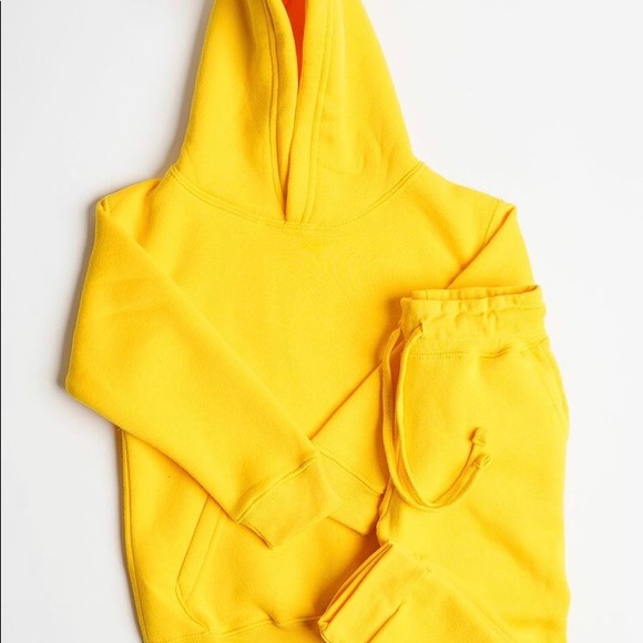 Steaz Apparel Other - UNISEX Bright Yellow Sweatsuit